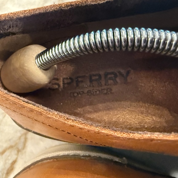 Sperry’s Brown Leather Casual Shoes - Picture 3 of 5